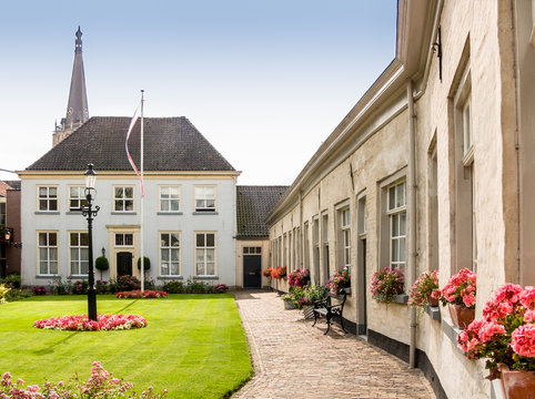 Historical place at Doesburg, Gelderland, Holland, NLD