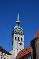 Obraz premium Munich, Germany, Bavaria - street view