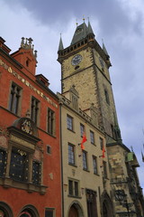 Old Town Hall Tower in Prague, Czech Republic