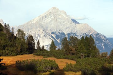 Fototapeta premium Monte Antelao, South Tirol, Dolomites mountains, Italy