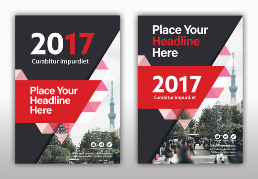 Book Cover Layout Set 53