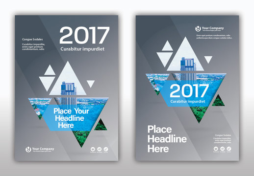 Book Cover Layout Set 59