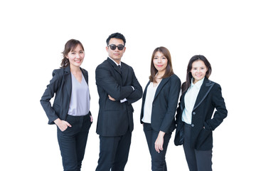 businessman teamwork collaboration relation concept