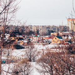 Differences hometown. A good example of the difference in living standards.