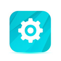 Creative Glass App Icon - Vector
