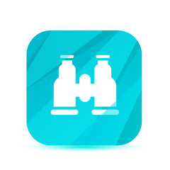 Creative Glass App Icon - Vector
