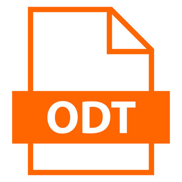 File Name Extension ODT Type