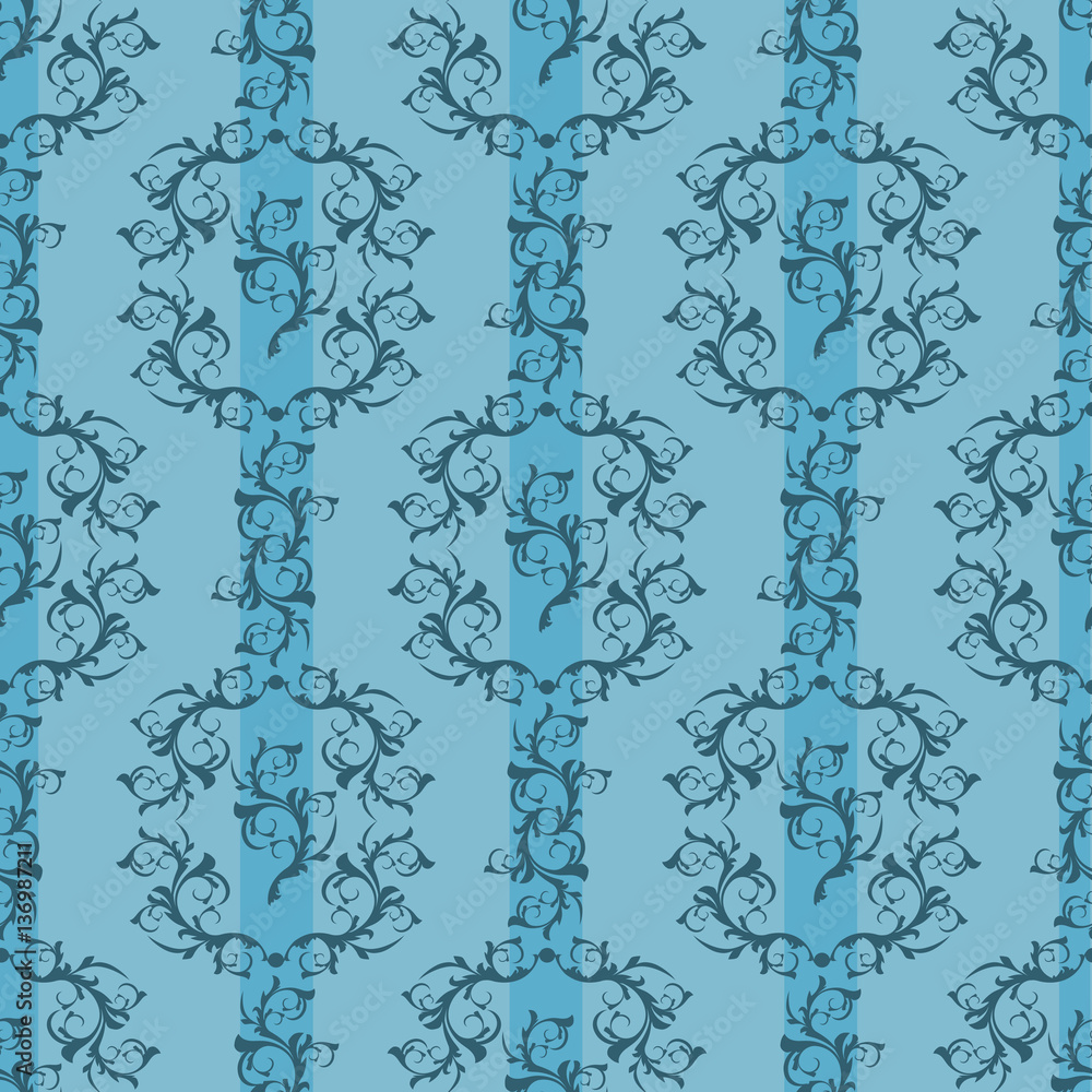 Poster texture with figures arranged in one another.