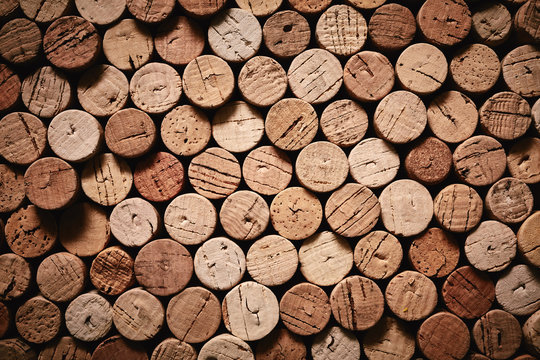 Wine Corks Background