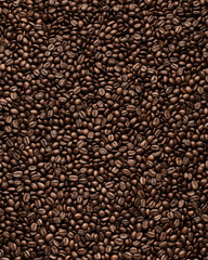 Coffee beans background