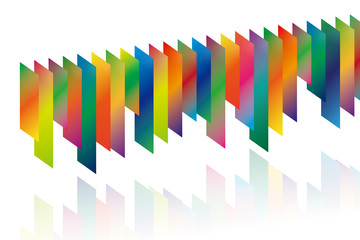 背景　デジタル（カラフル）