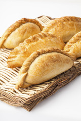 Kibinai (kybyn,kybynlar,chiburekki,pelmeni,shishlik) are traditional pastries filled with mutton and onion, popular with Karaite ethnic minority in Lithuania