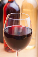 set of wine