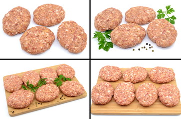 surowe mięso na kotlety mielone © robert6666