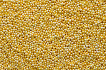 Multicoloured sweet sugar balls. Small ball pattern.