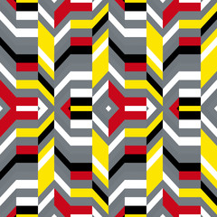 Obraz premium Colorful op art pattern