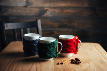 Cup of fragrant tea jersey. beautiful song