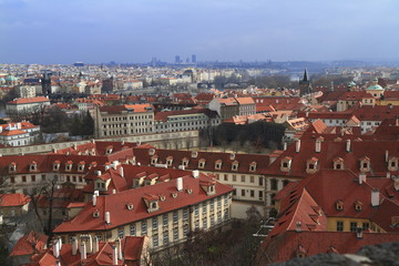 Naklejka na ściany i meble Prague Old Town, Czech Republic
