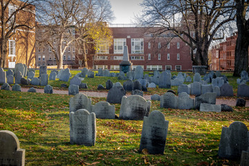 Copp's Hill Burying Ground cemetery - Boston, Massachusetts, USA