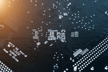printed computer circuit board