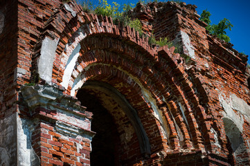 Old brick arch.