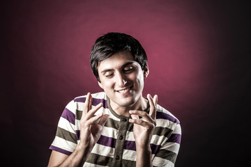 Man face expressions