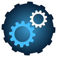 Gear vector icon