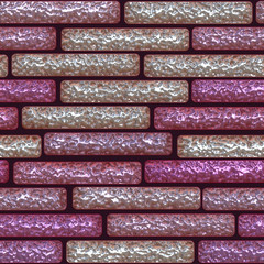 Seamless  pattern  of brick wall