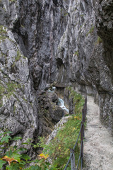 Walking thorugh the Hoellental