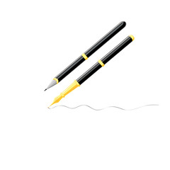 Two volume writing pen