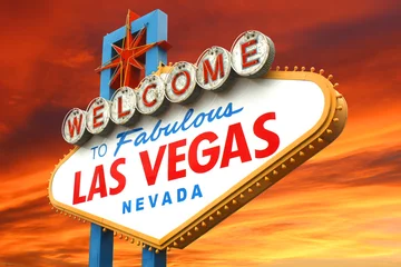 Muurstickers Welkom bij het fantastische bord van Las Vegas © Brad Pict