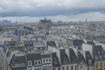 ROOFS OF PARIS, FRANCE