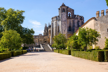 Fototapeta na wymiar Convent of Christ, Tomar, Portugal