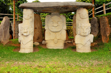 San Agustín -  pre-Columbian archaeological sites in the southern Colombian Department of Huila
