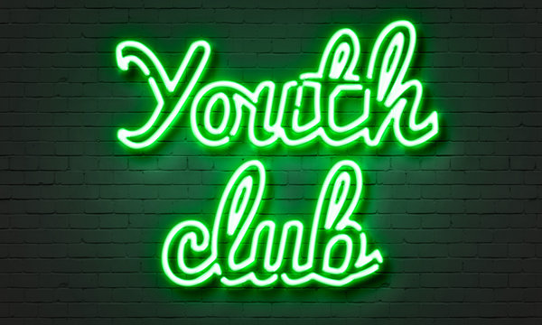 Youth Club Neon Sign