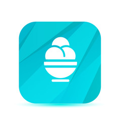 Creative Glass App Icon - Vector