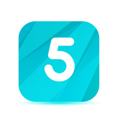 Creative Glass App Icon - Vector