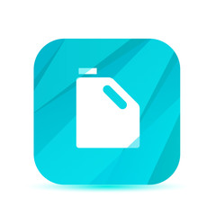 Creative Glass App Icon - Vector 