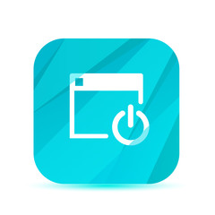 Creative Glass App Icon - Vector