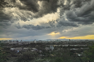 Fototapeta premium Cityscape of Beijing