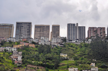 Guapulo neighborhood in Quito, Ecuador