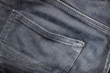 Texture the old jeans.