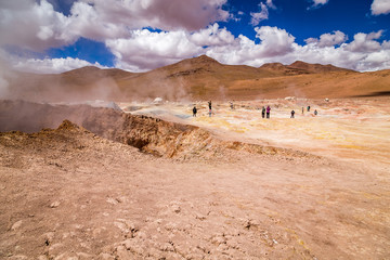 Geyser in Bolivia
