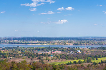 mekong river at Mukdahan, Thailand