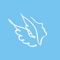 профиль с крыльями