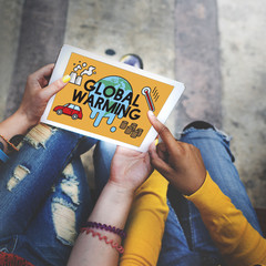 Global Warming Climate Environmental Industry Concept