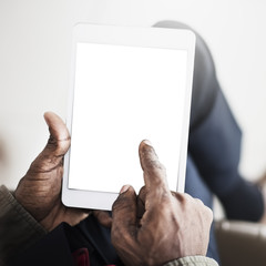 Mockup Copy Space Blank Screen Concept