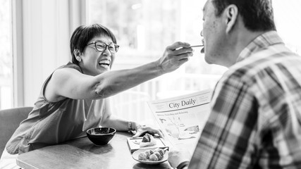 Senior People Couple Love Concept