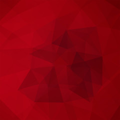 Background made of brown, red triangles. Square composition with geometric shapes. Eps 10
