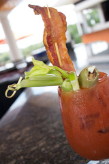 bloodymary with bacon 